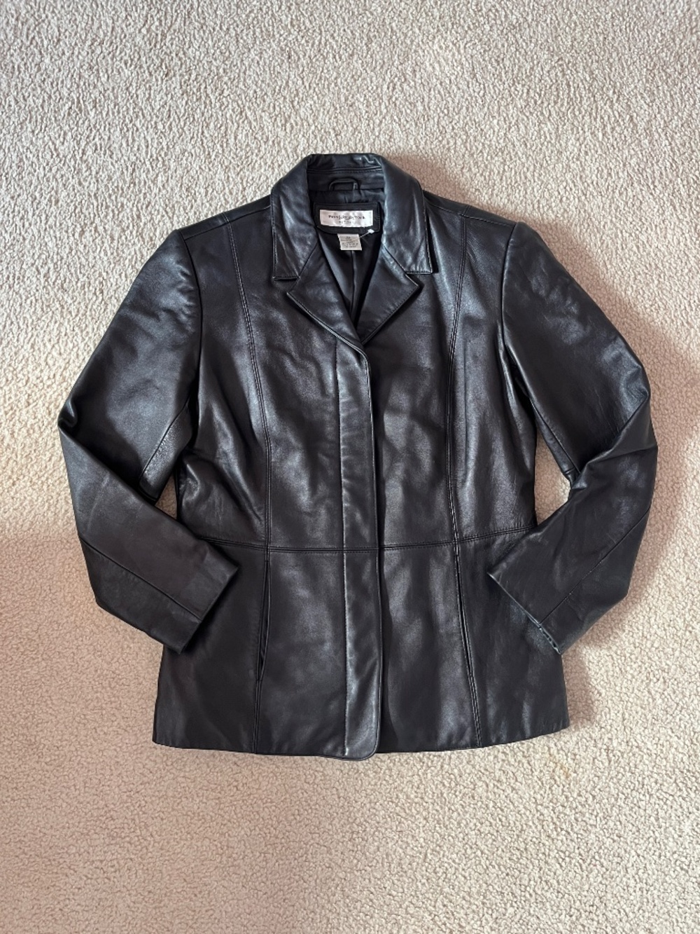 Preston and York Leather Blazer Jacket